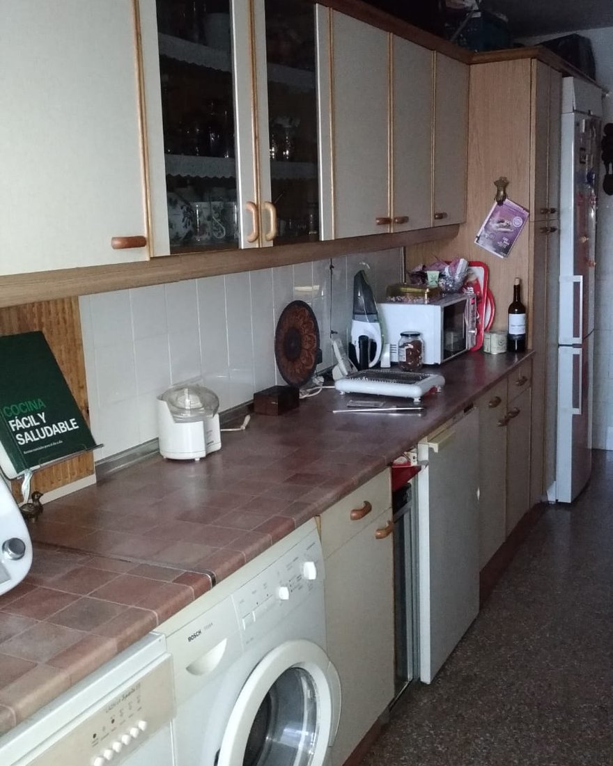Reforma de cocina en Collado Villalba — antes, cocina antigua